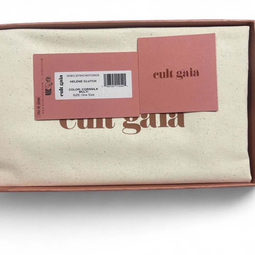 Cult Gaia Tan Clutch Bag - Picture 3 of 6